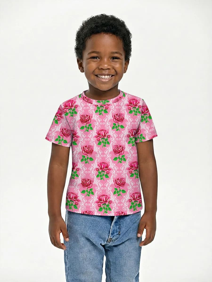 Children's cotton T-shirt (for boys. Copy)