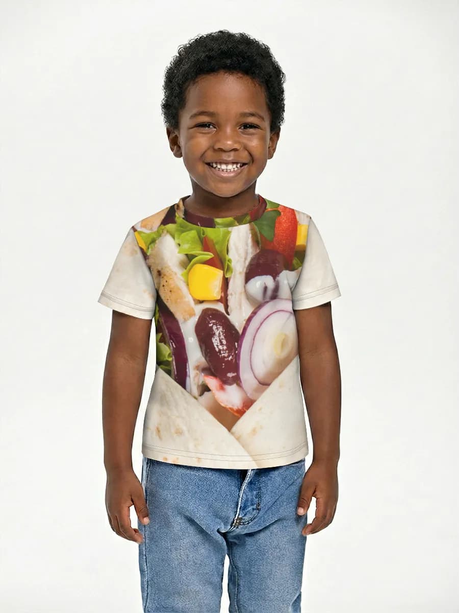 Children's cotton T-shirt (for boys. Copy)