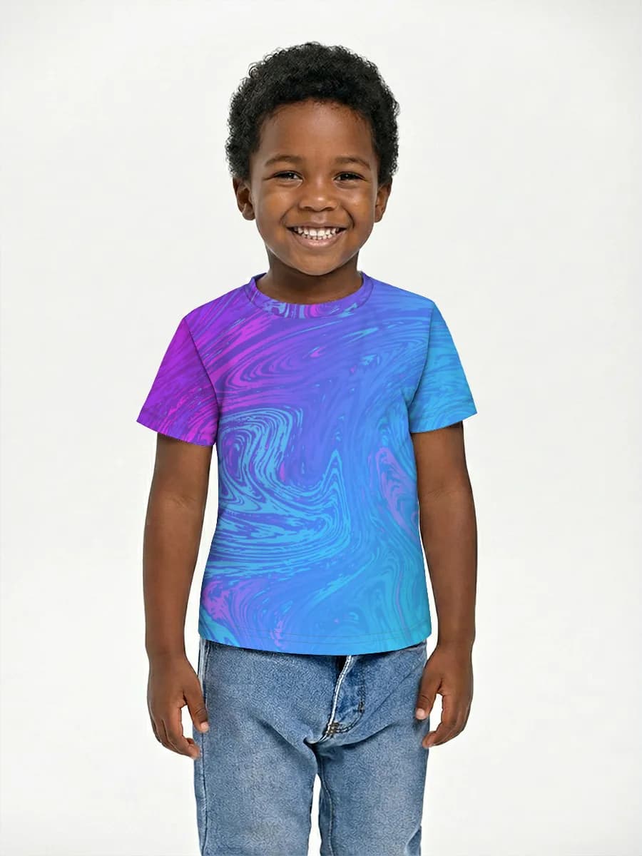 Children's cotton T-shirt (for boys. Copy)