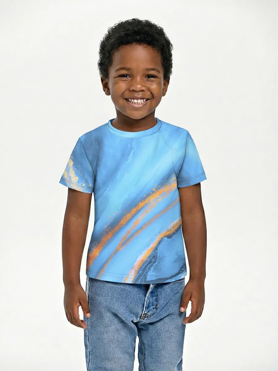 Children's cotton T-shirt (for boys. Copy)