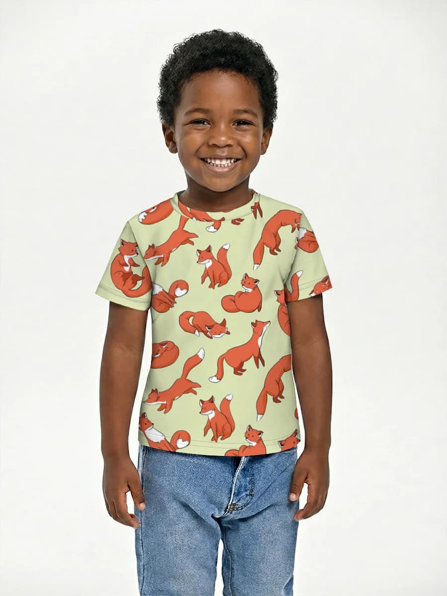 Children's cotton T-shirt (for boys. Copy)