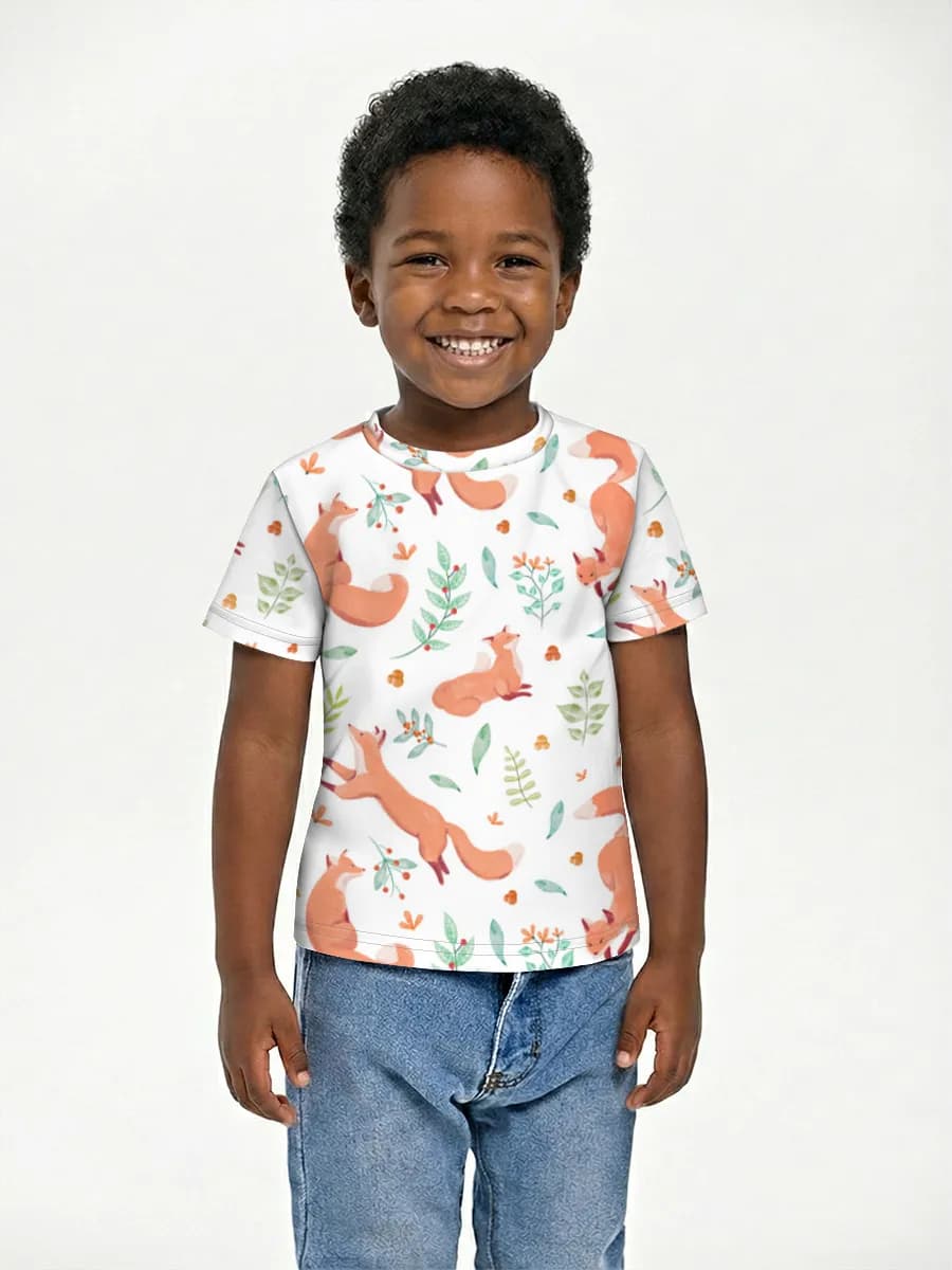 Children's cotton T-shirt (for boys. Copy)