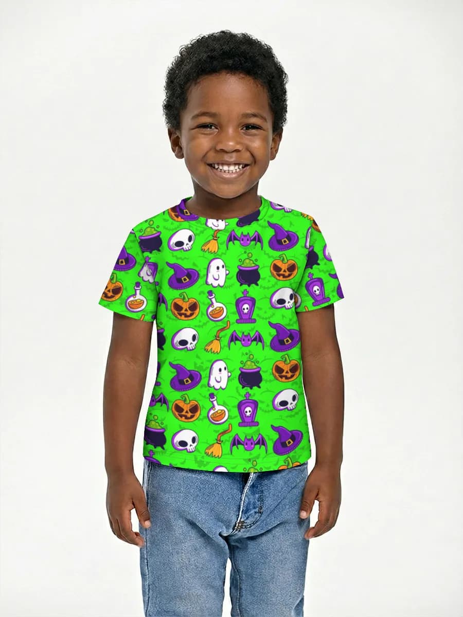Children's cotton T-shirt (for boys. Copy)