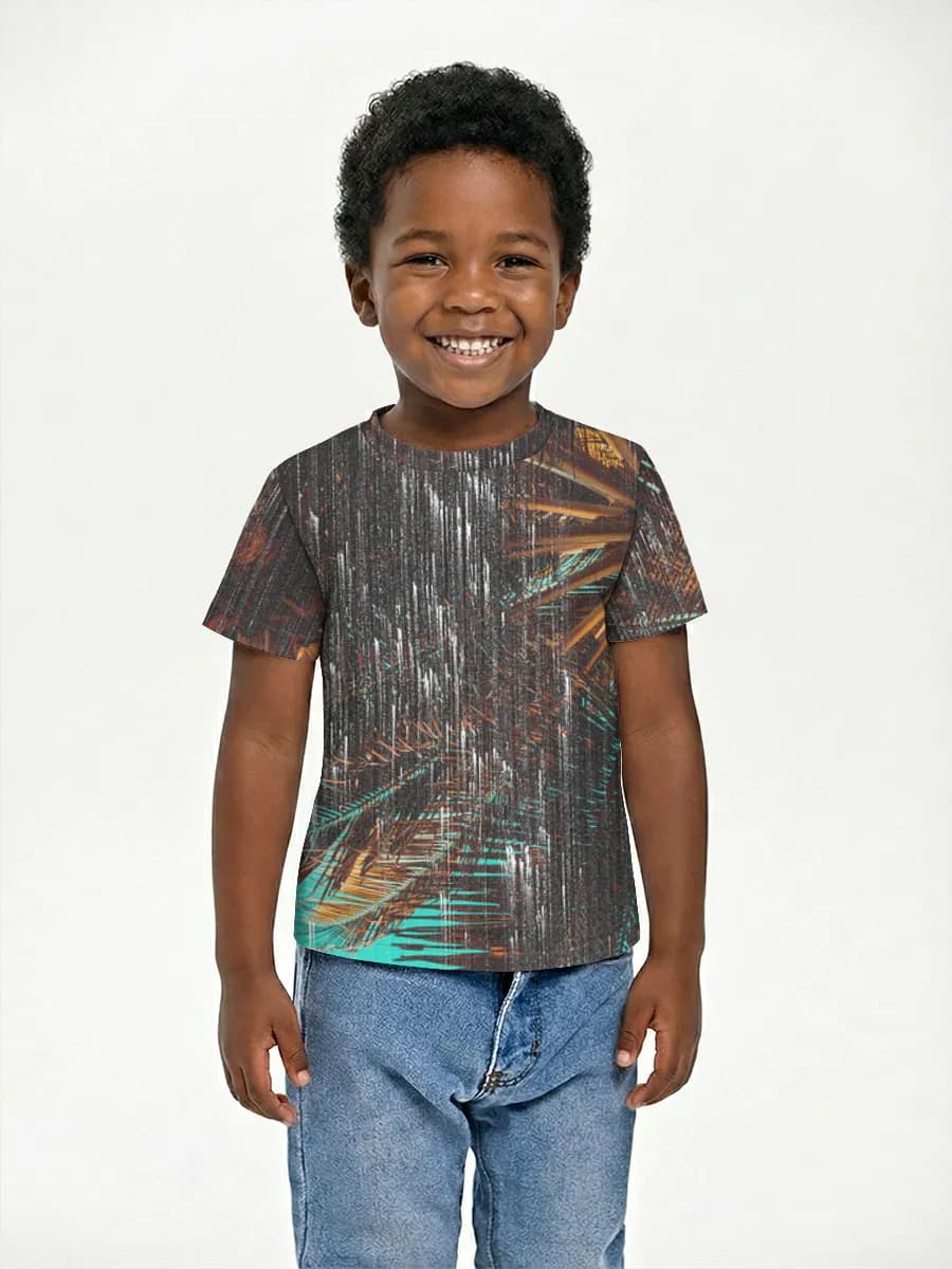 Children's cotton T-shirt (for boys. Copy)