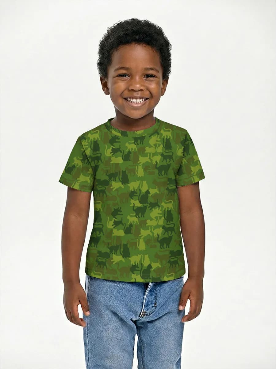 Children's cotton T-shirt (for boys. Copy)