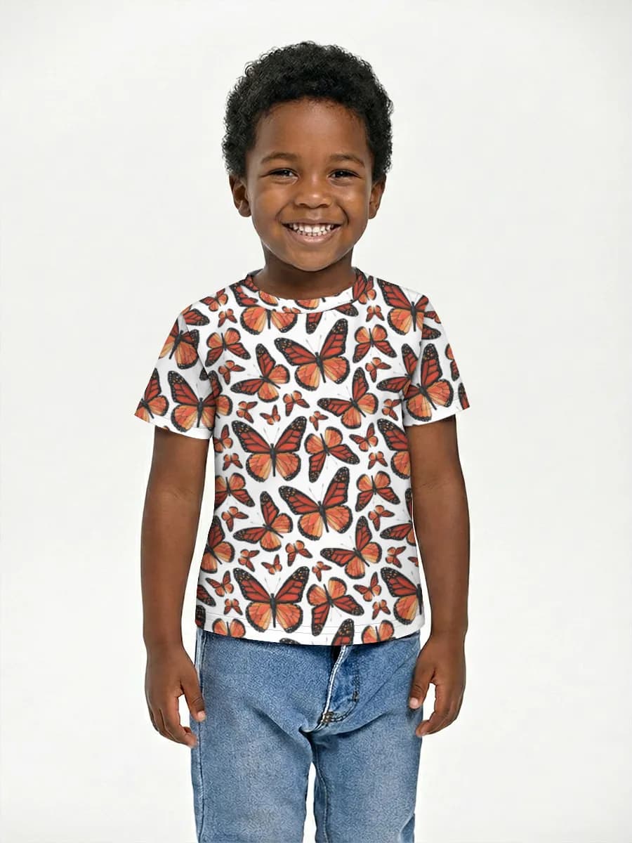 Children's cotton T-shirt (for boys. Copy)