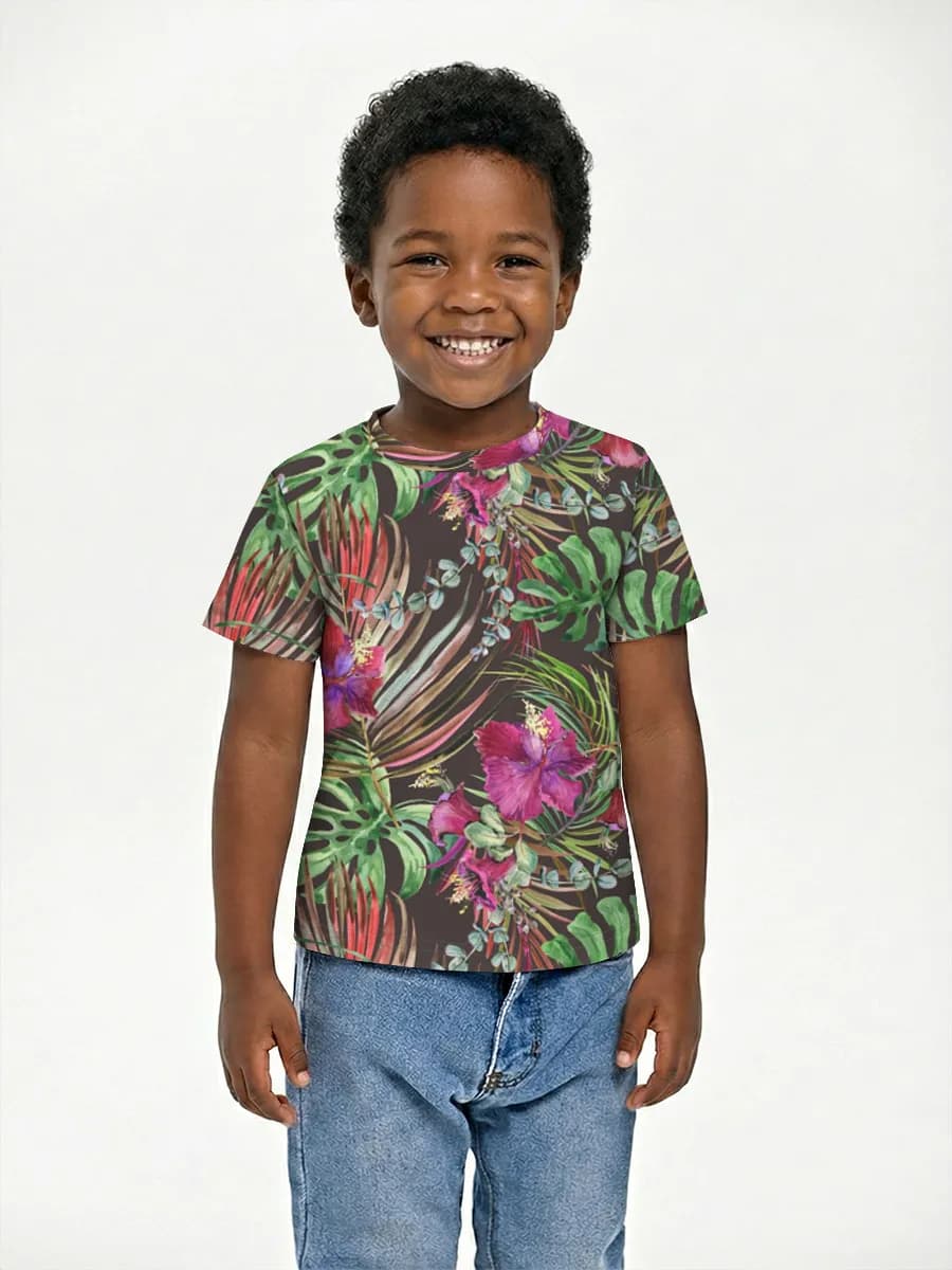 Children's cotton T-shirt (for boys. Copy)