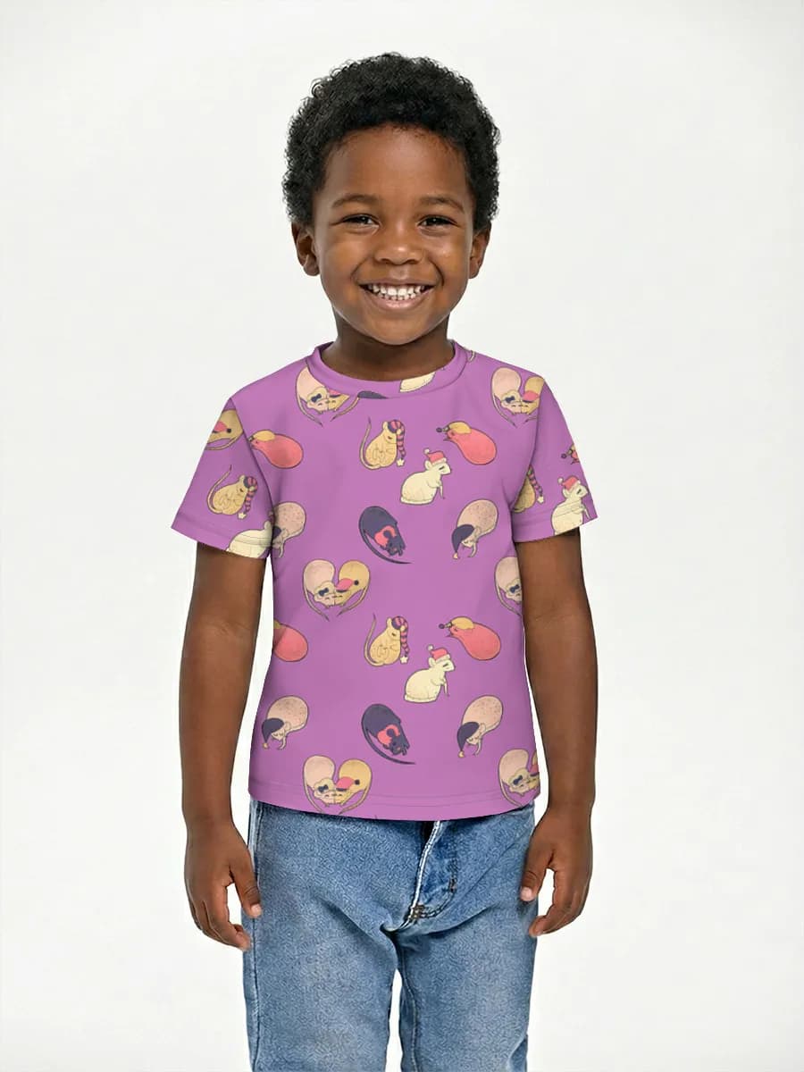 Children's cotton T-shirt (for boys. Copy)