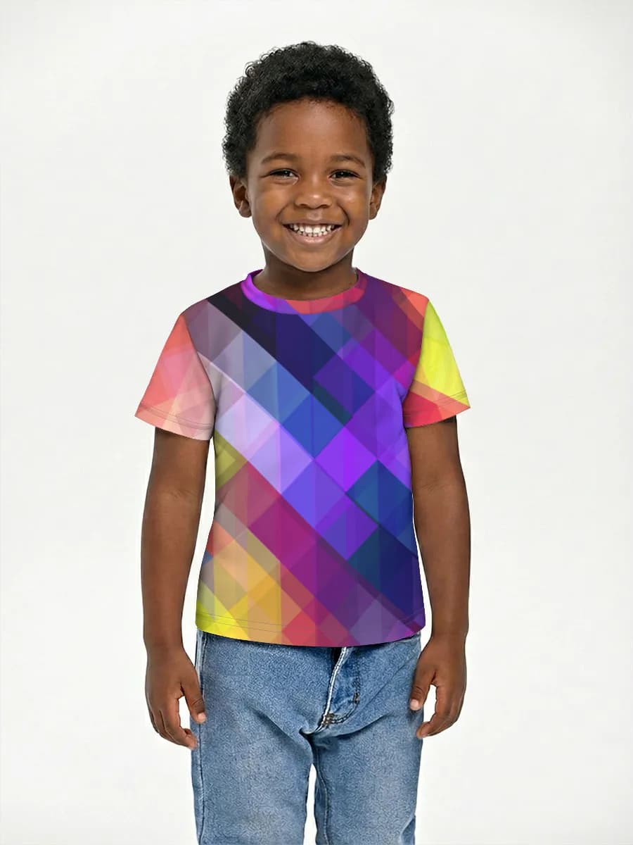 Children's cotton T-shirt (for boys. Copy)