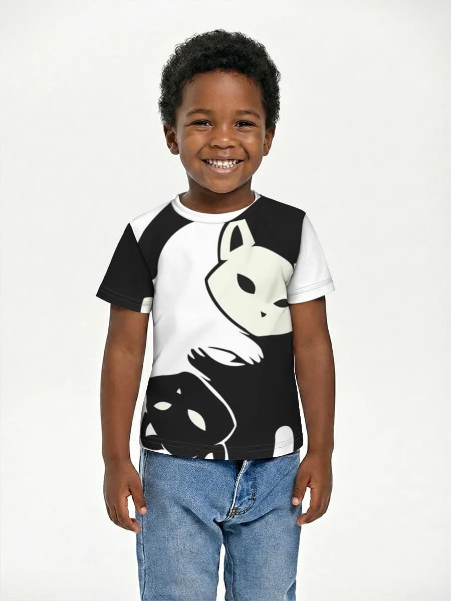 Children's cotton T-shirt (for boys. Copy)