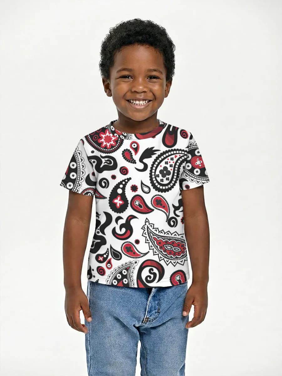 Children's cotton T-shirt (for boys. Copy)