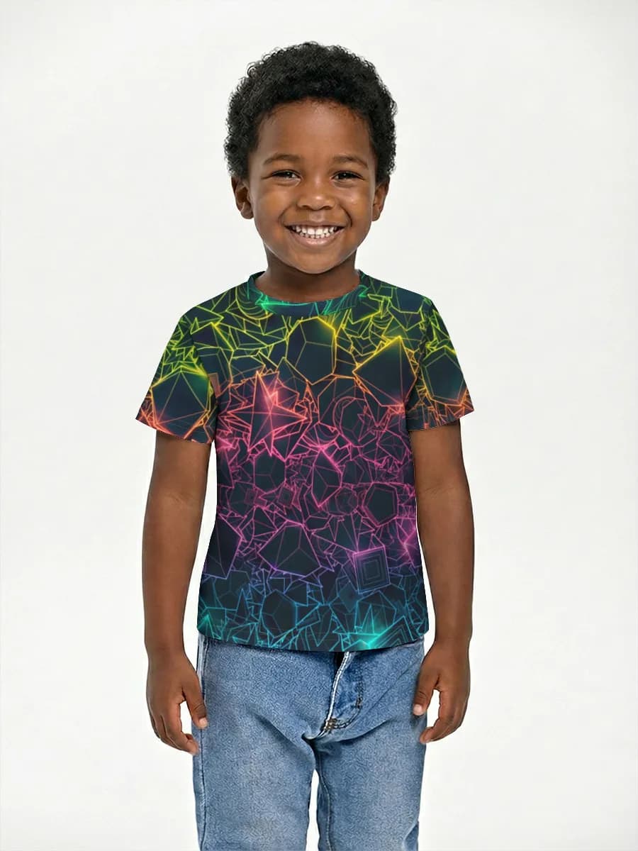 Children's cotton T-shirt (for boys. Copy)