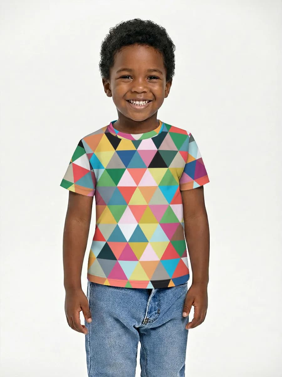 Children's cotton T-shirt (for boys. Copy)