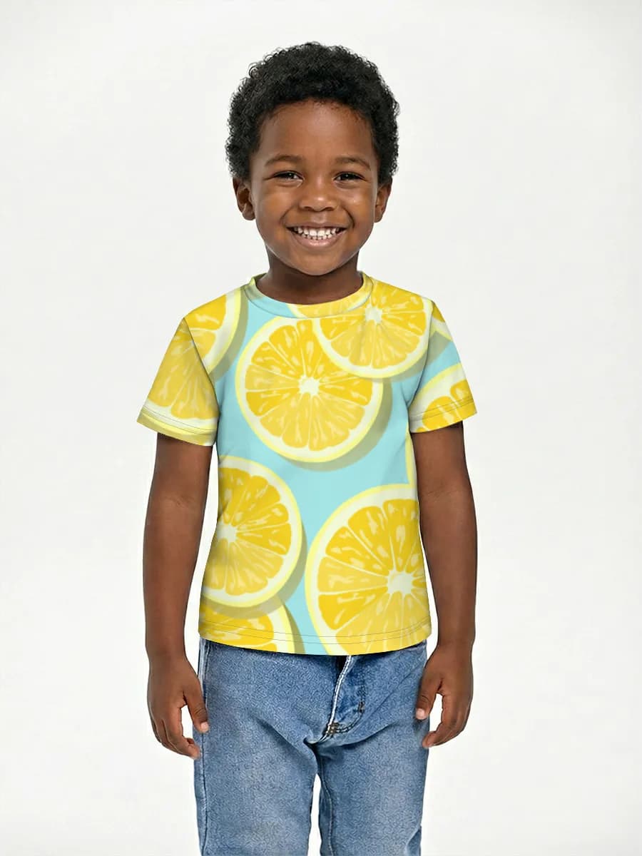 Children's cotton T-shirt (for boys. Copy)