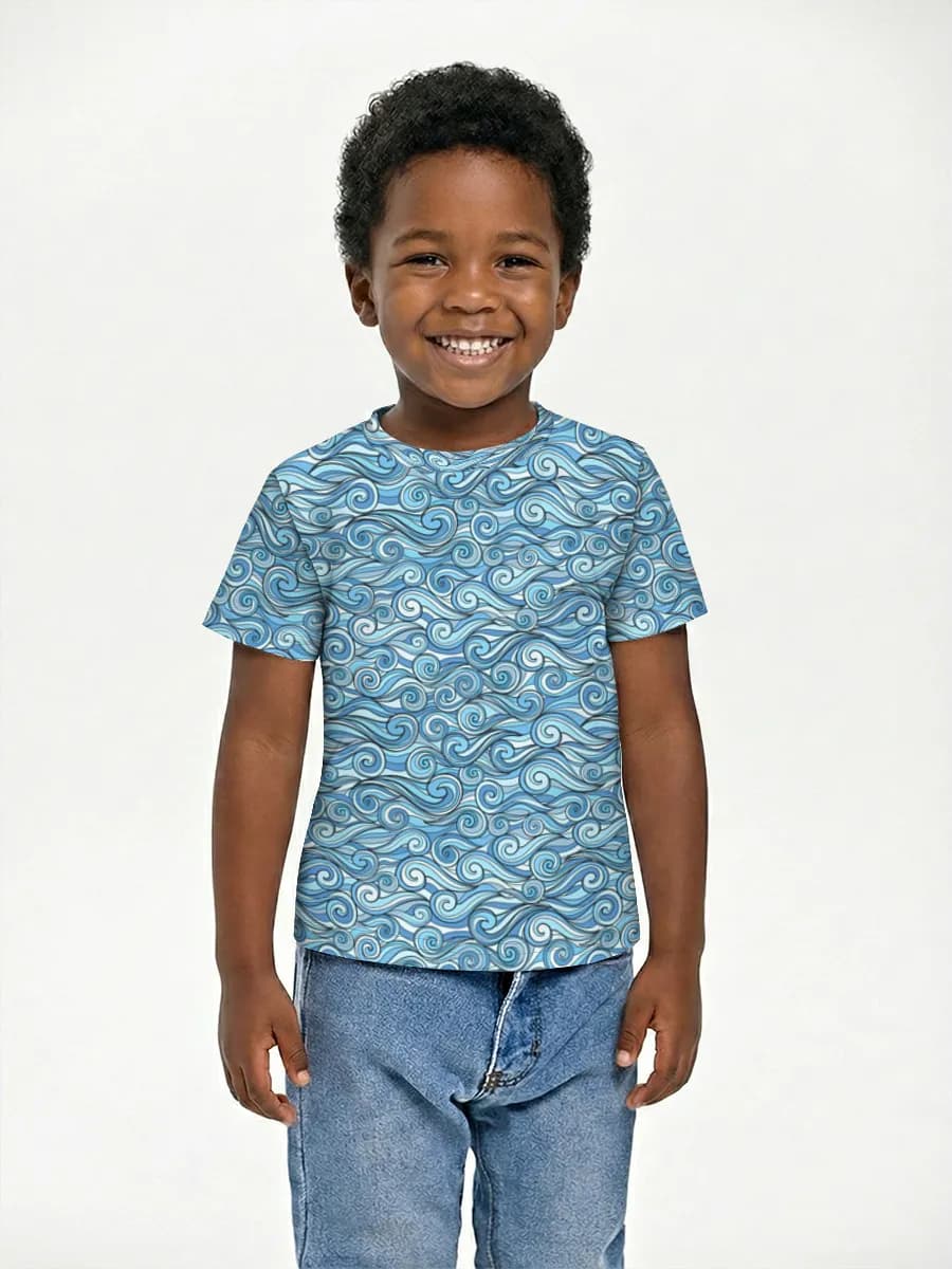 Children's cotton T-shirt (for boys. Copy)