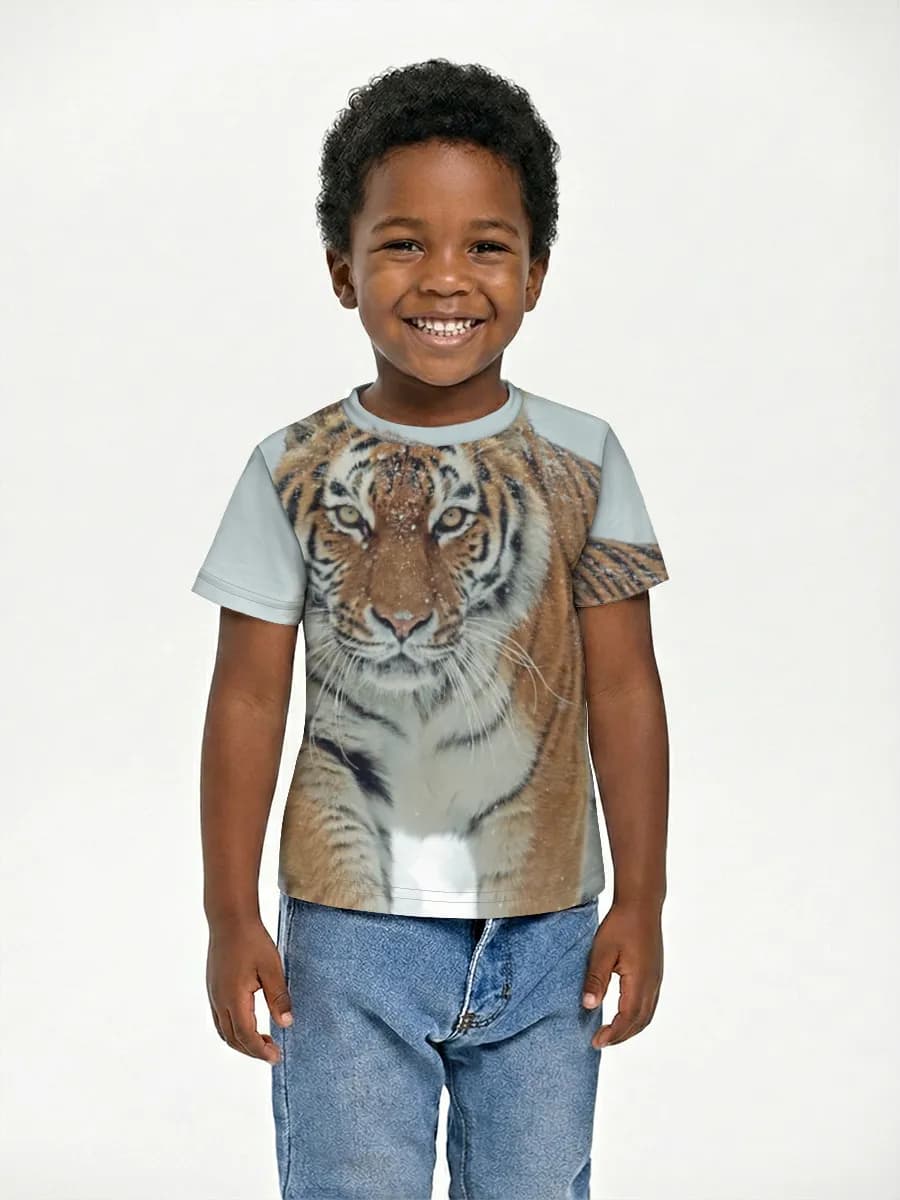 Children's cotton T-shirt (for boys. Copy)