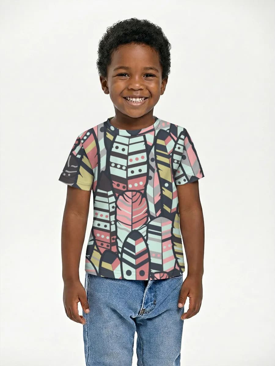 Children's cotton T-shirt (for boys. Copy)