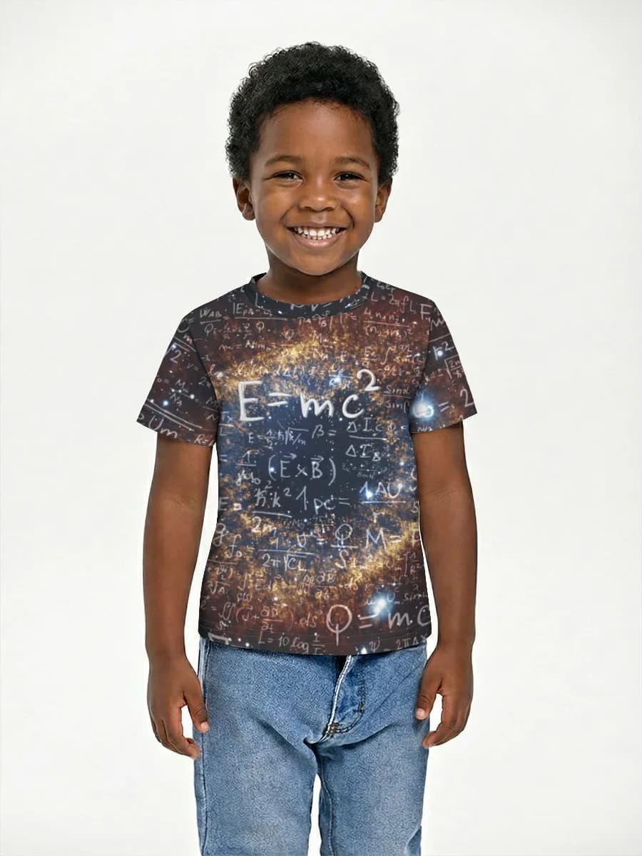 Children's cotton T-shirt (for boys. Copy)