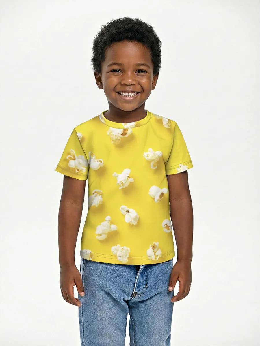 Children's cotton T-shirt (for boys. Copy)