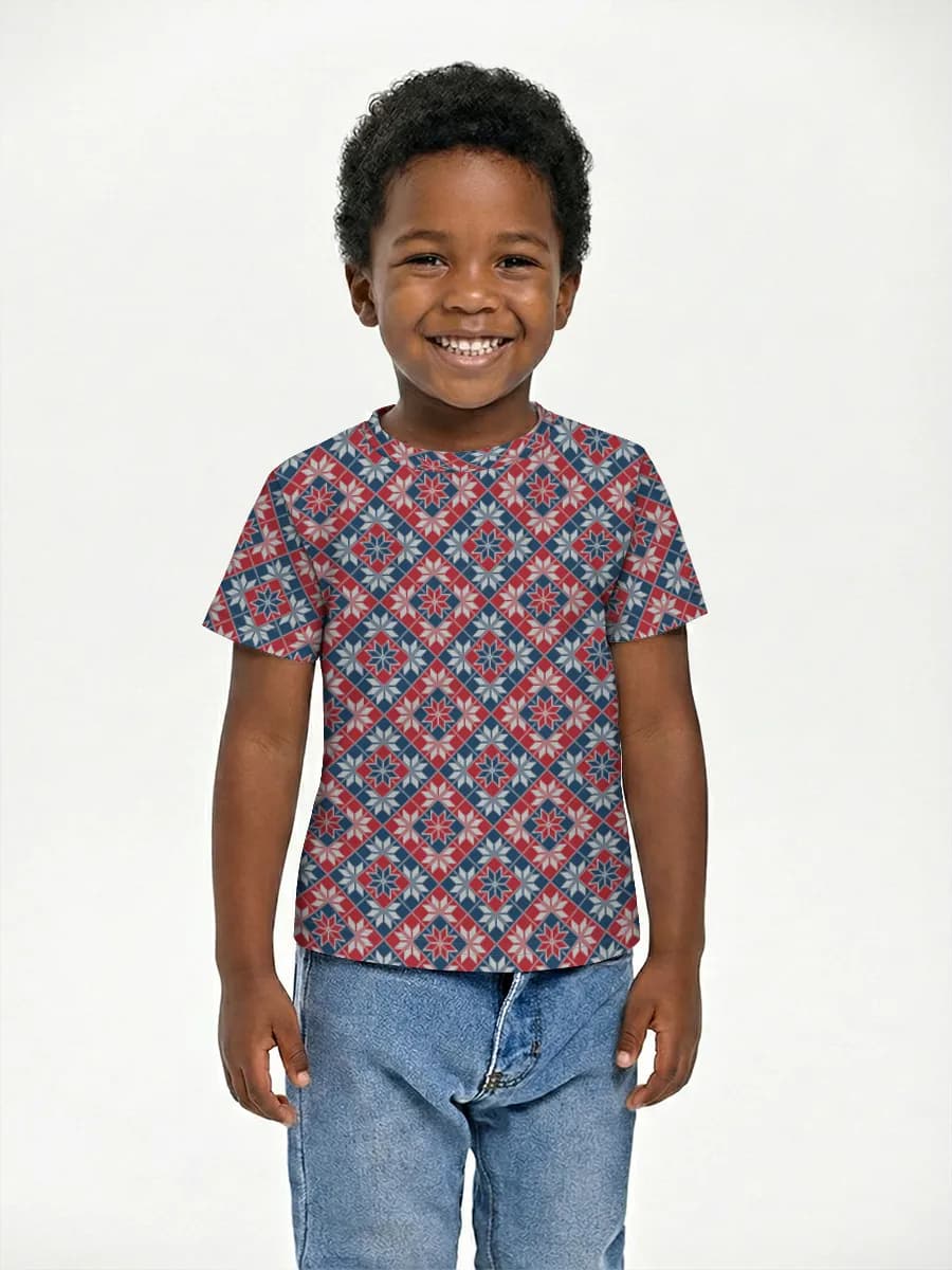 Children's cotton T-shirt (for boys. Copy)