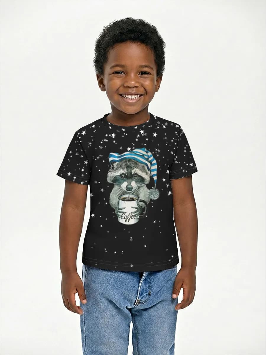 Children's cotton T-shirt (for boys. Copy)