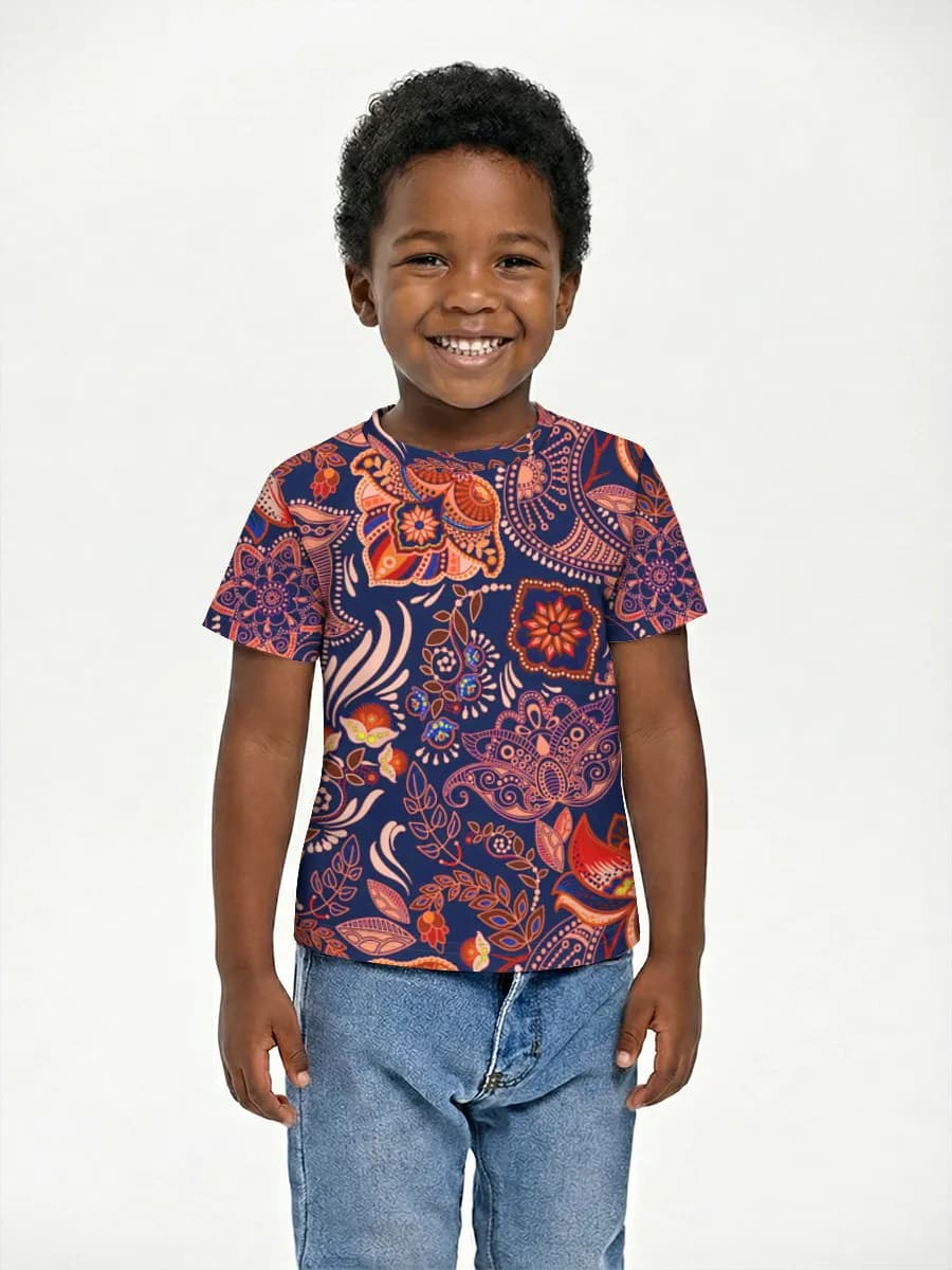 Boho Paisley Elephants