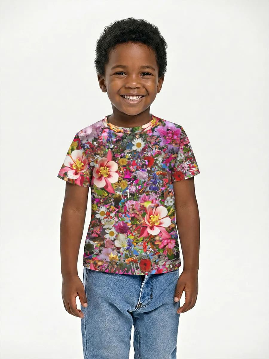 Children's cotton T-shirt (for boys. Copy)