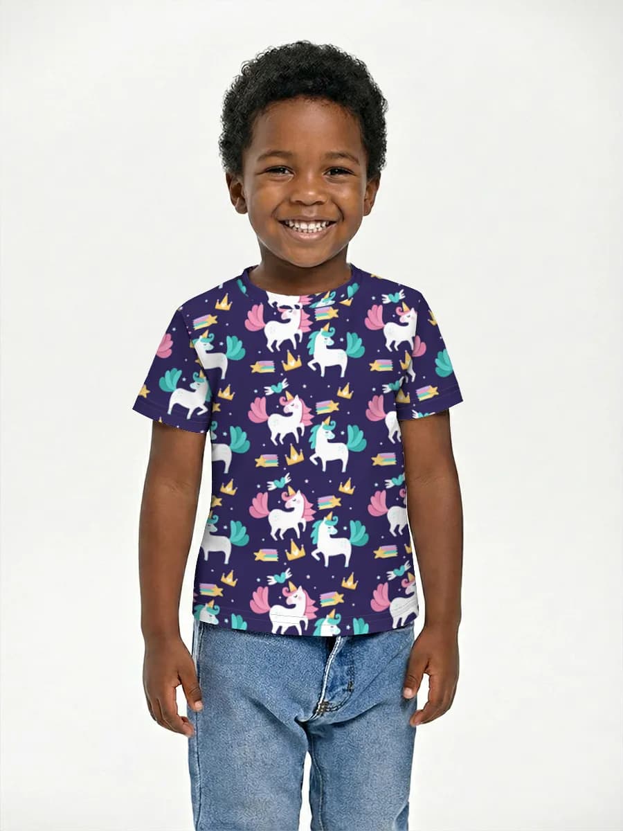 Children's cotton T-shirt (for boys. Copy)