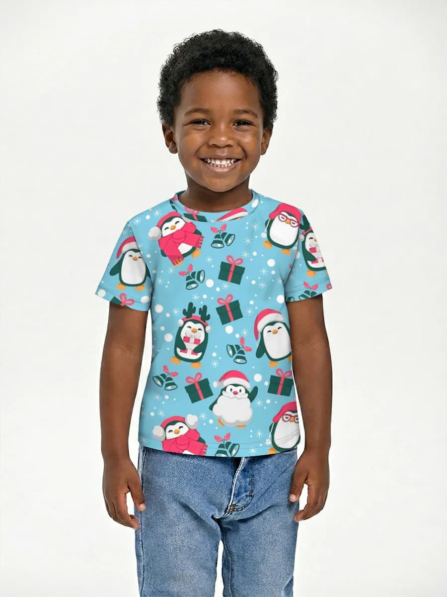 Children's cotton T-shirt (for boys. Copy)