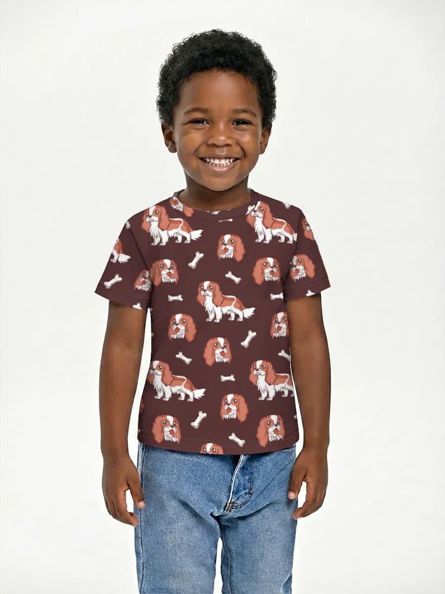 Children's cotton T-shirt (for boys. Copy)