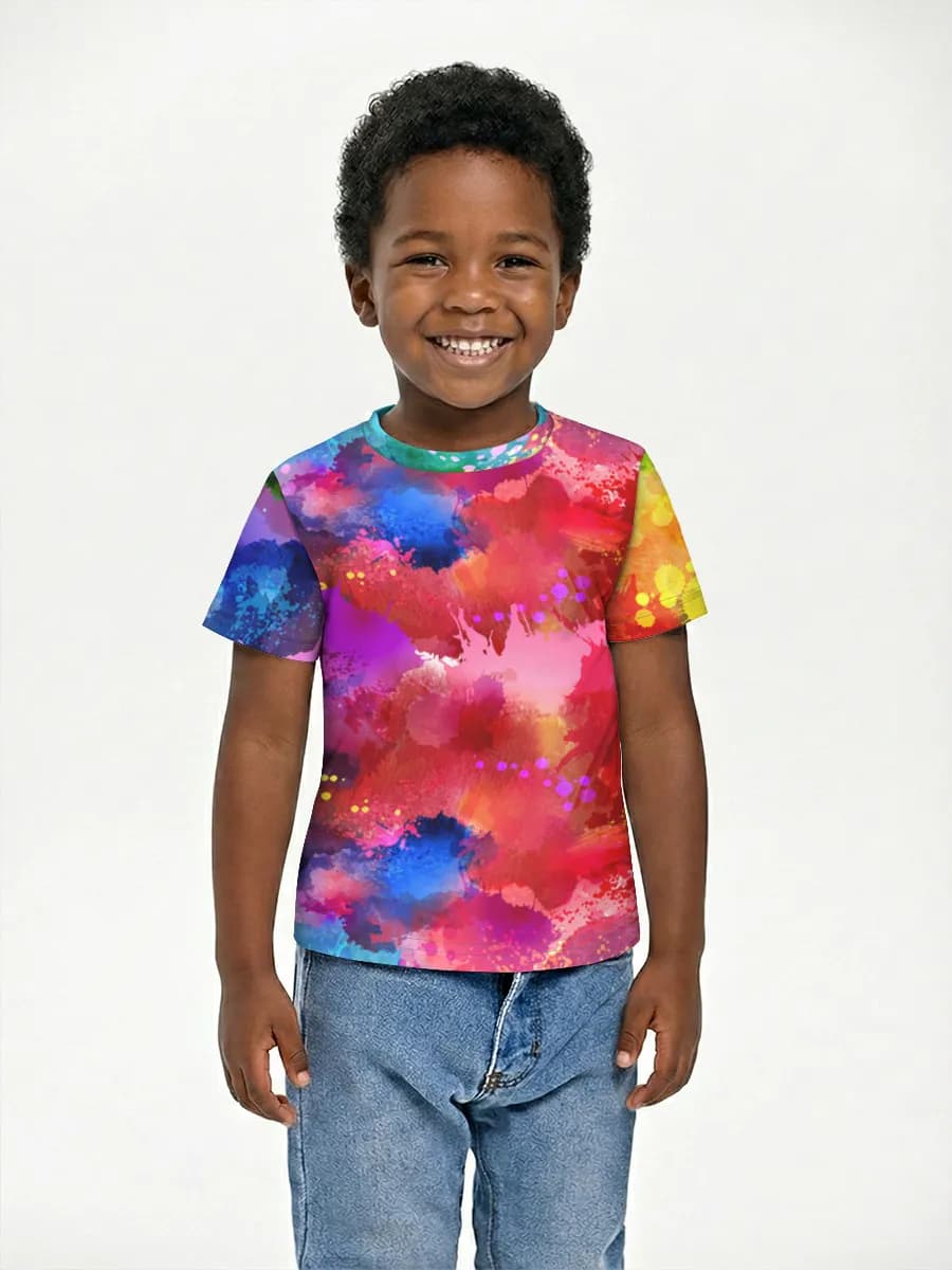 Children's cotton T-shirt (for boys. Copy)