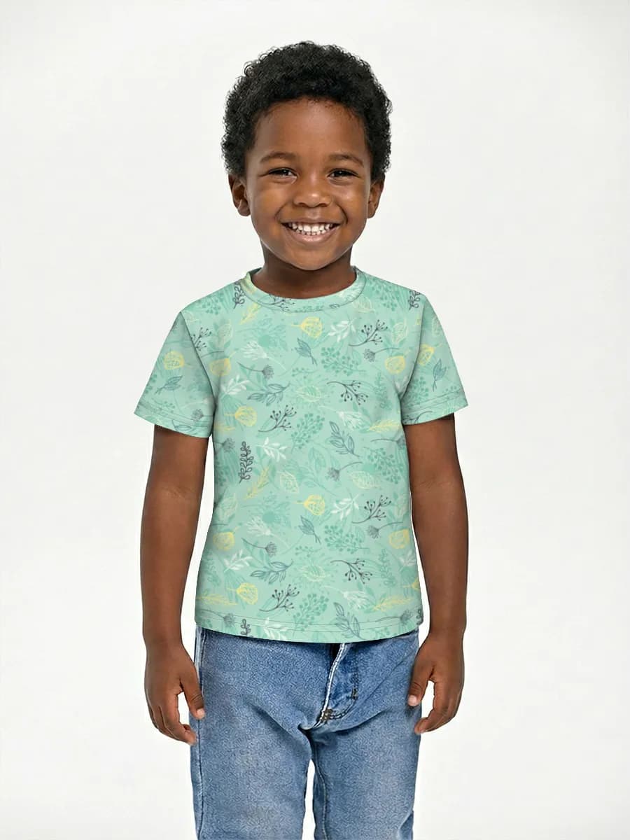 Children's cotton T-shirt (for boys. Copy)
