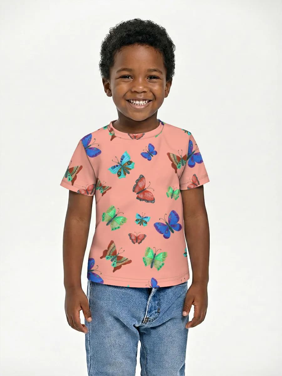 Children's cotton T-shirt (for boys. Copy)