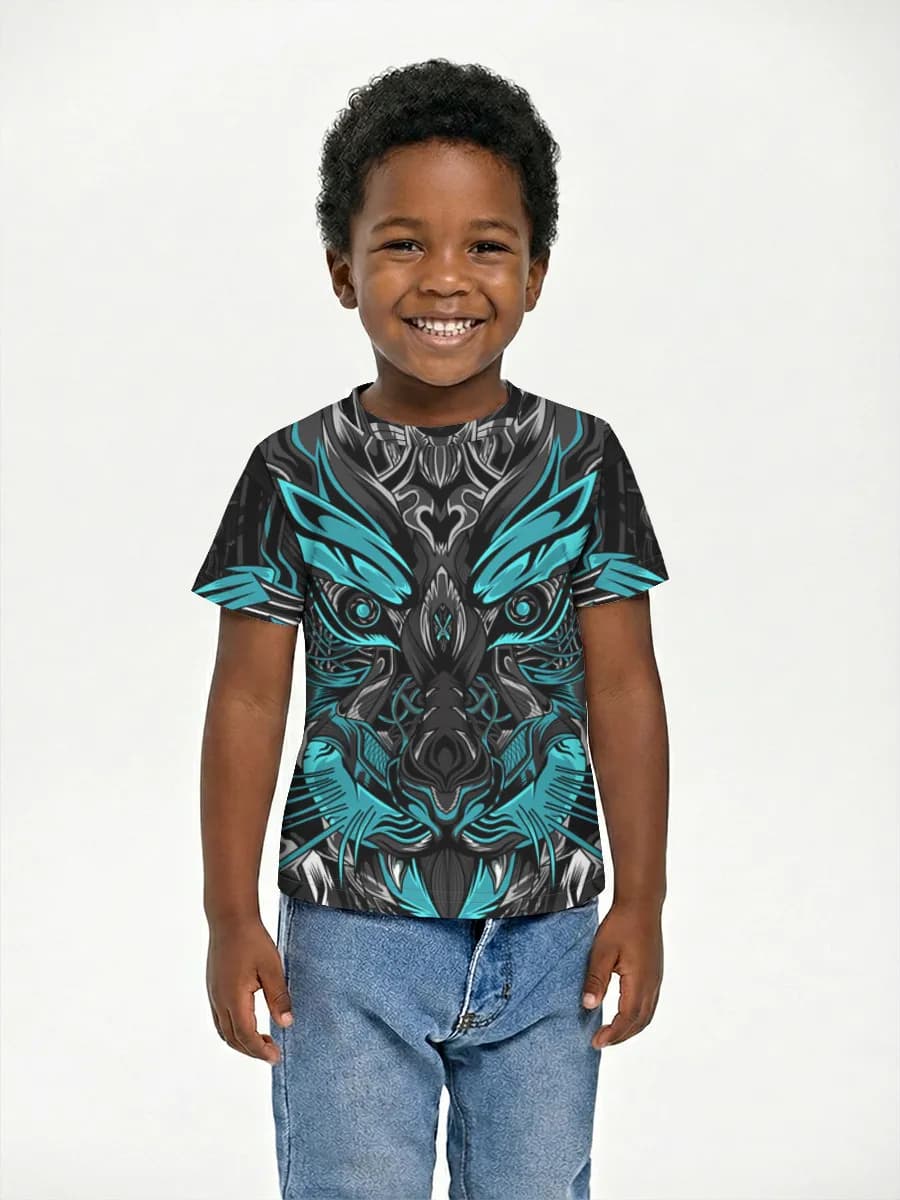 Children's cotton T-shirt (for boys. Copy)
