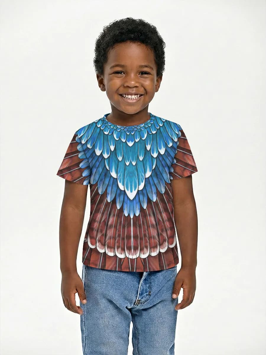 Children's cotton T-shirt (for boys. Copy)