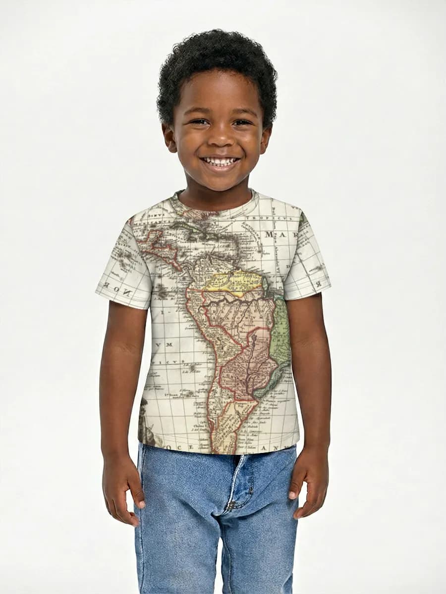 Children's cotton T-shirt (for boys. Copy)