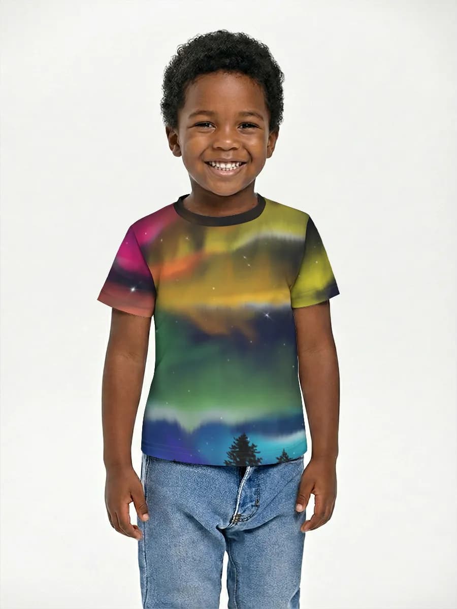 Children's cotton T-shirt (for boys. Copy)