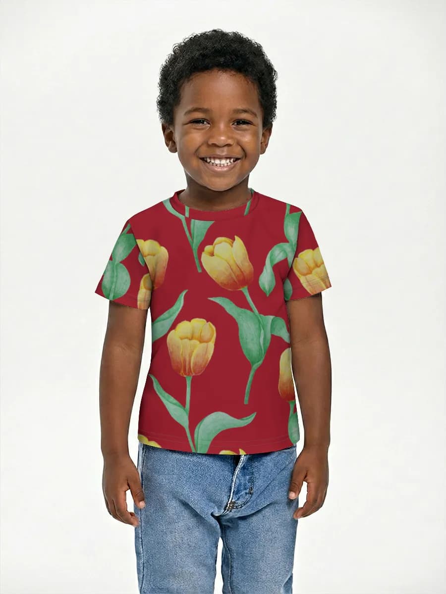 Children's cotton T-shirt (for boys. Copy)