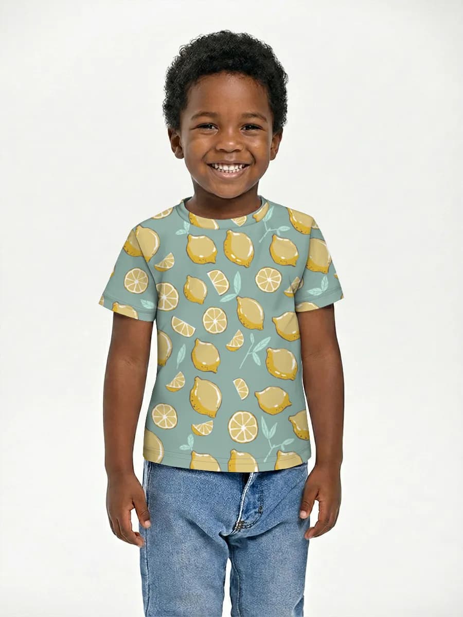 Children's cotton T-shirt (for boys. Copy)