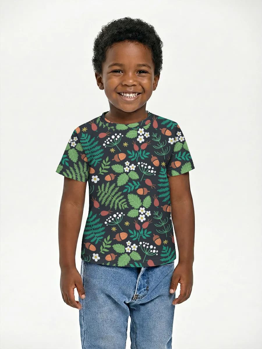 Children's cotton T-shirt (for boys. Copy)