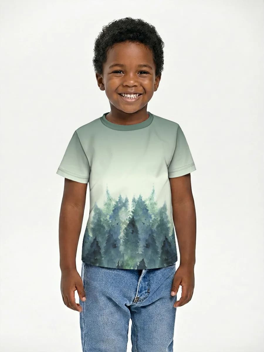 Children's cotton T-shirt (for boys. Copy)