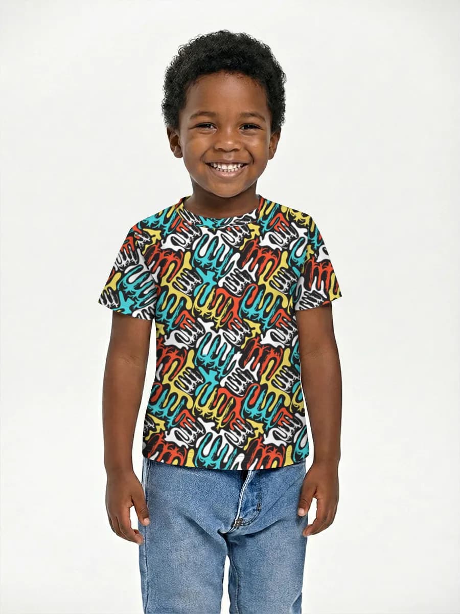 Children's cotton T-shirt (for boys. Copy)