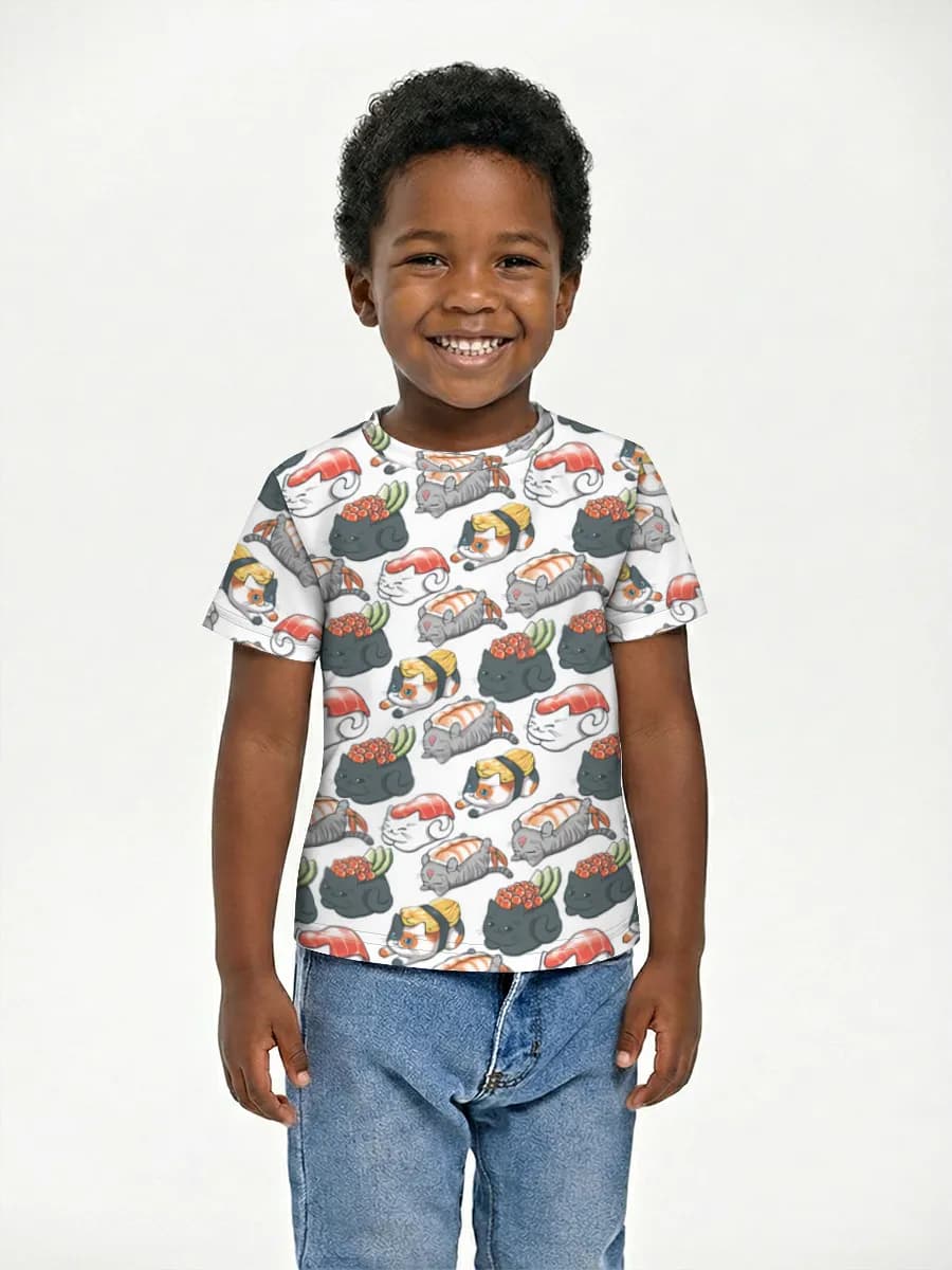 Children's cotton T-shirt (for boys. Copy)
