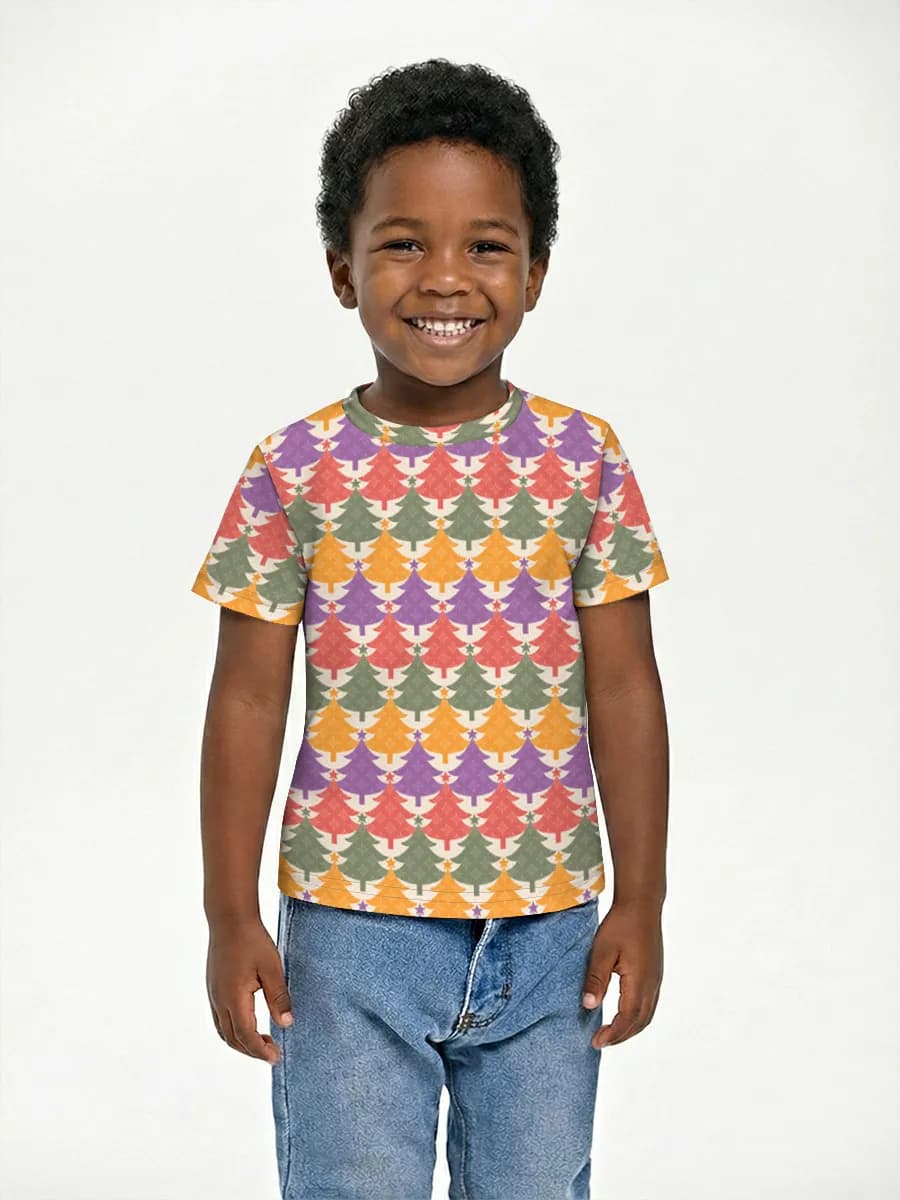 Children's cotton T-shirt (for boys. Copy)