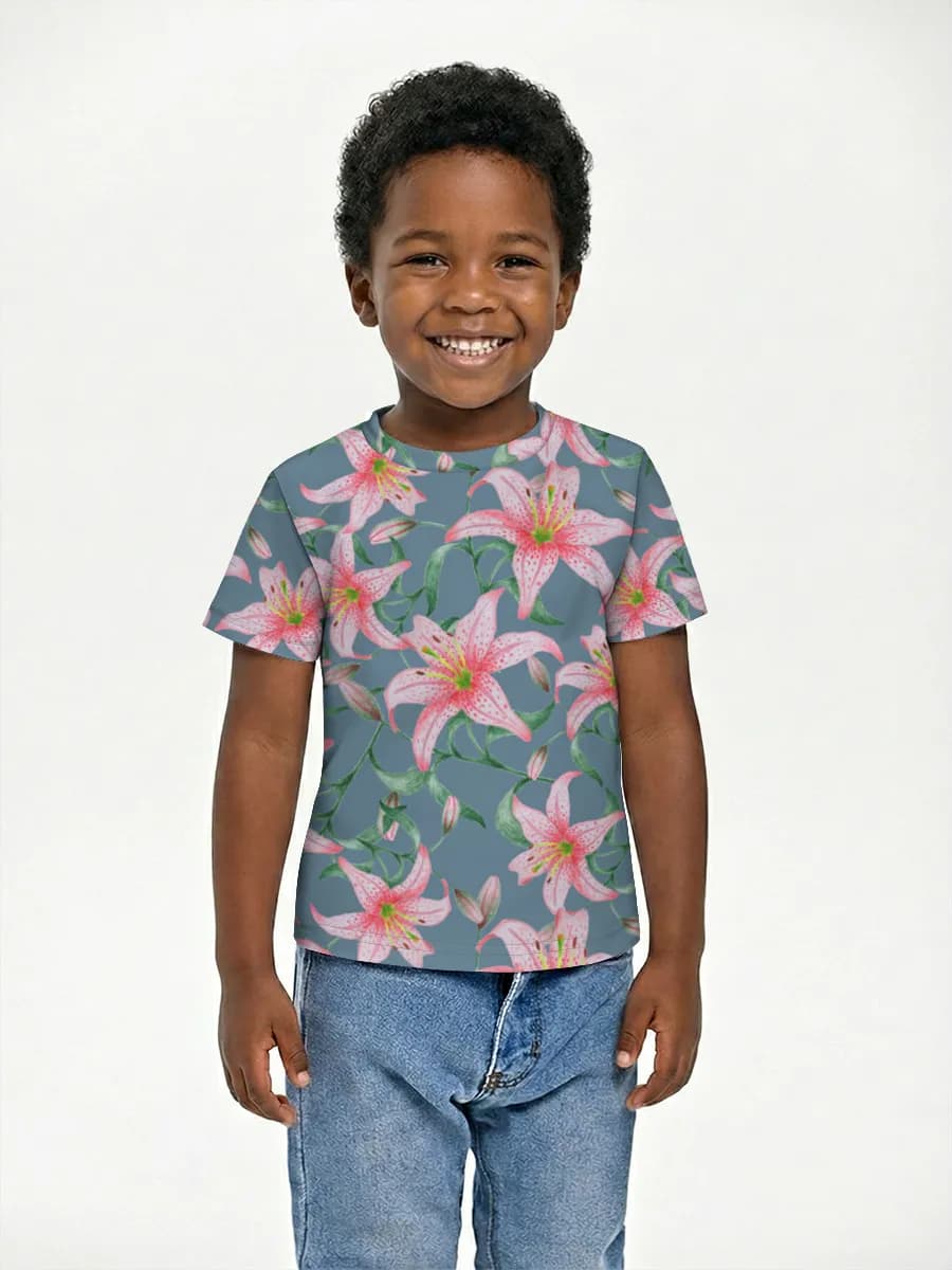 Children's cotton T-shirt (for boys. Copy)