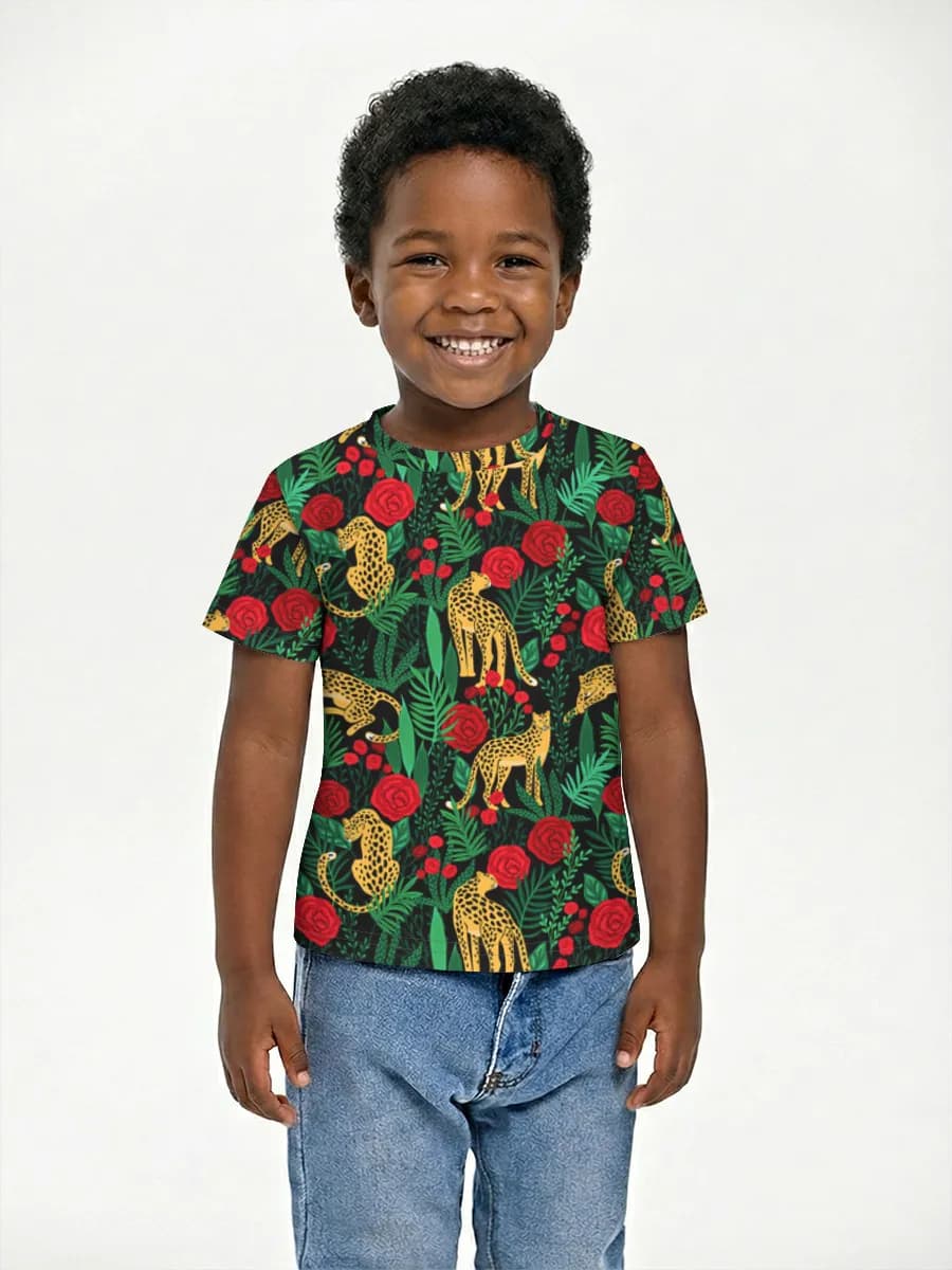 Children's cotton T-shirt (for boys. Copy)