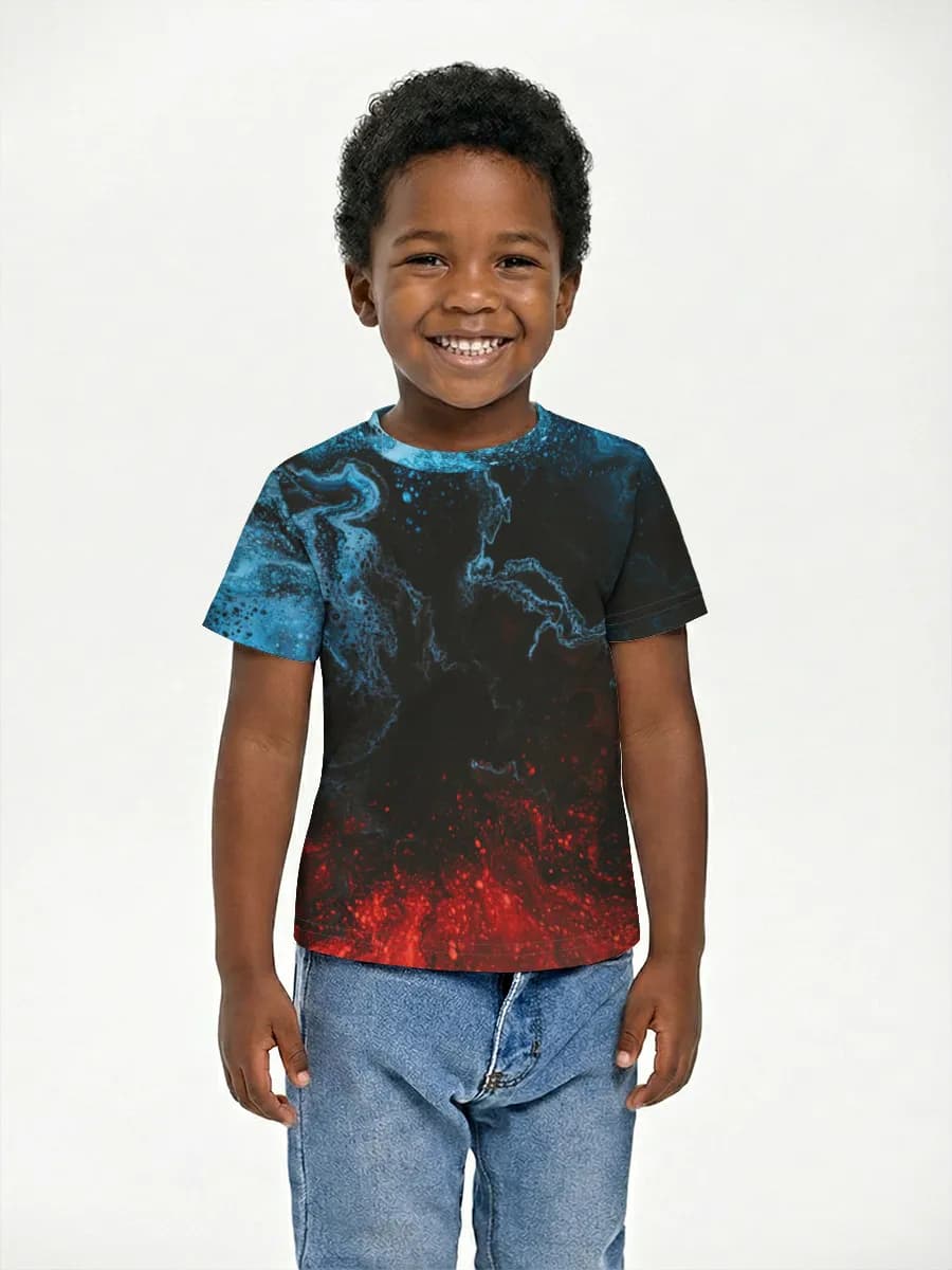 Children's cotton T-shirt (for boys. Copy)