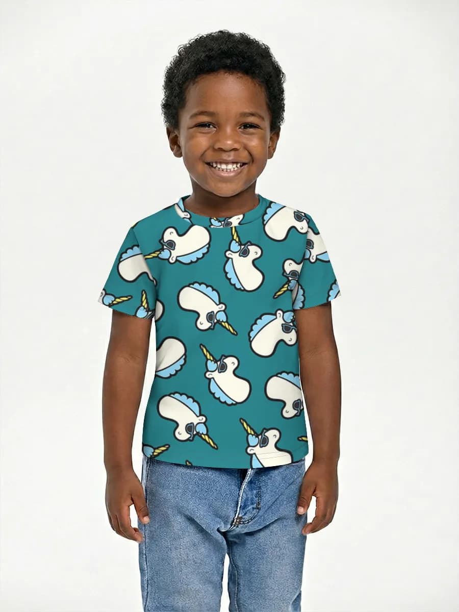 Children's cotton T-shirt (for boys. Copy)