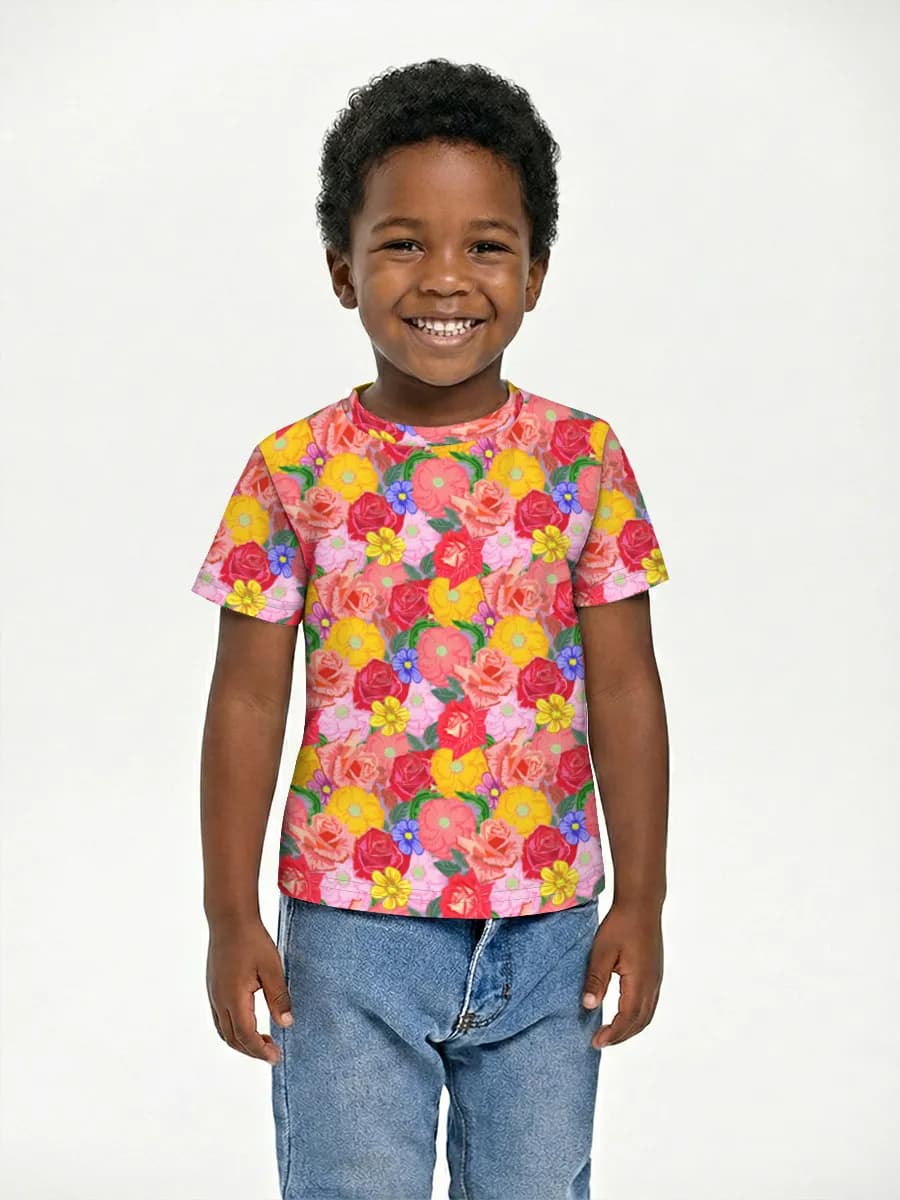 Children's cotton T-shirt (for boys. Copy)
