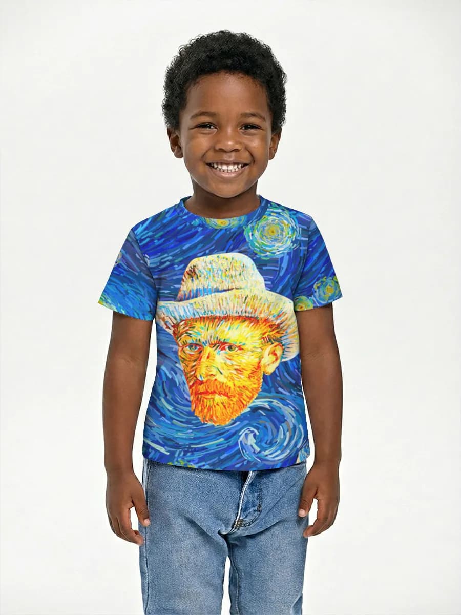 Children's cotton T-shirt (for boys. Copy)